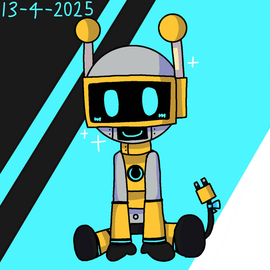 Bot Funnt A Drawing of Fun Bot by PinkinaTheCreative on DeviantArt