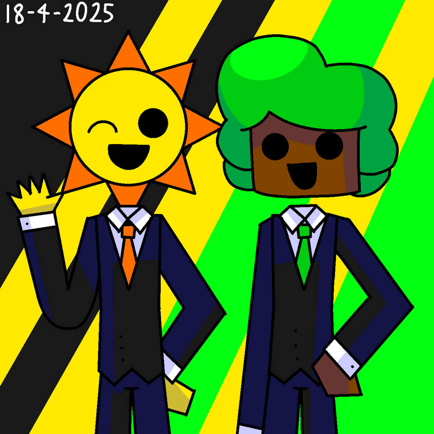Sprunki Sun Tree Sprunki Mr. Sun and Mr. Tree by PinkinaTheCreative on DeviantArt