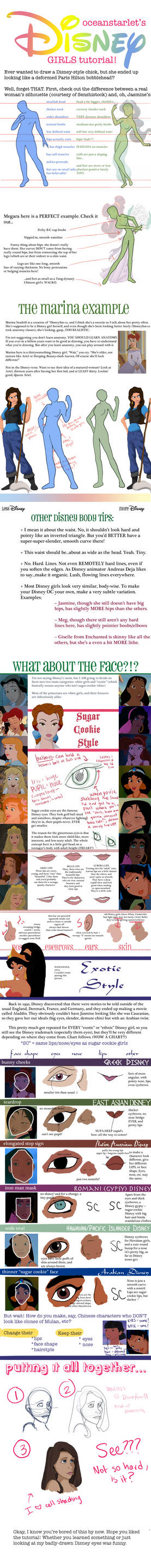 TUTORIAL: Disney Girls