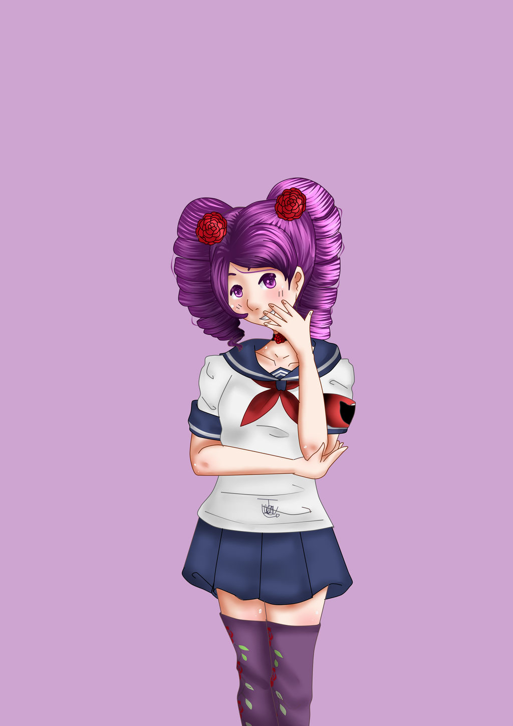 Kizana Yandere simulator Kizana Sunobu by ju0wonderland on DeviantArt