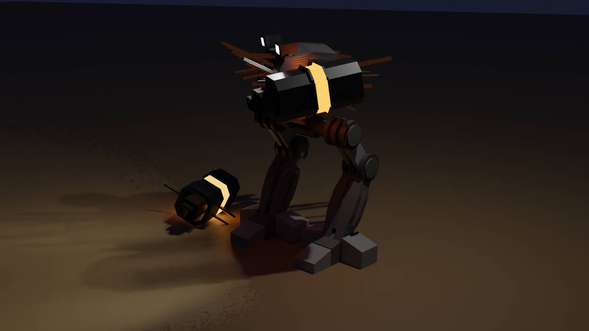 Mech Render Image by ShauryaGajwat on DeviantArt