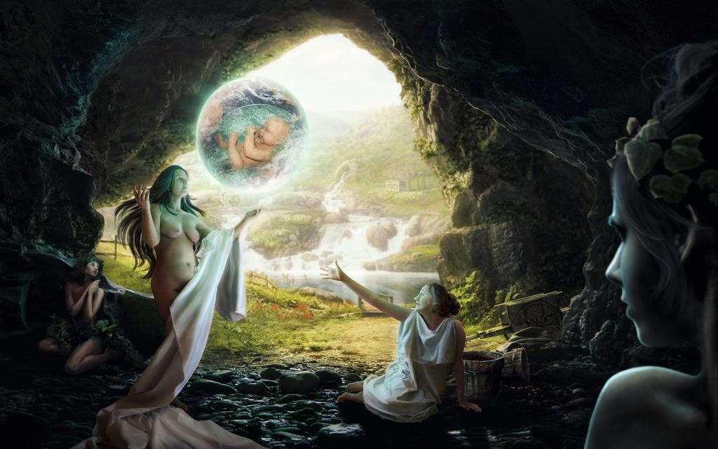 Birth of Zeus by Rowye Birth of Zeus by Rowye