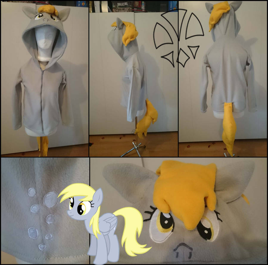 Commission: Derpy Hoodie by kleinespika on DeviantArt