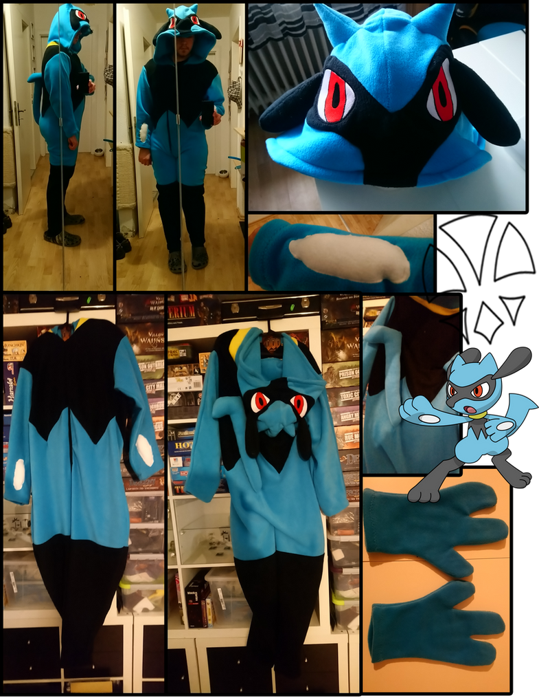 Commission: Riolu Cosplay / Kirugumi by kleinespika on DeviantArt