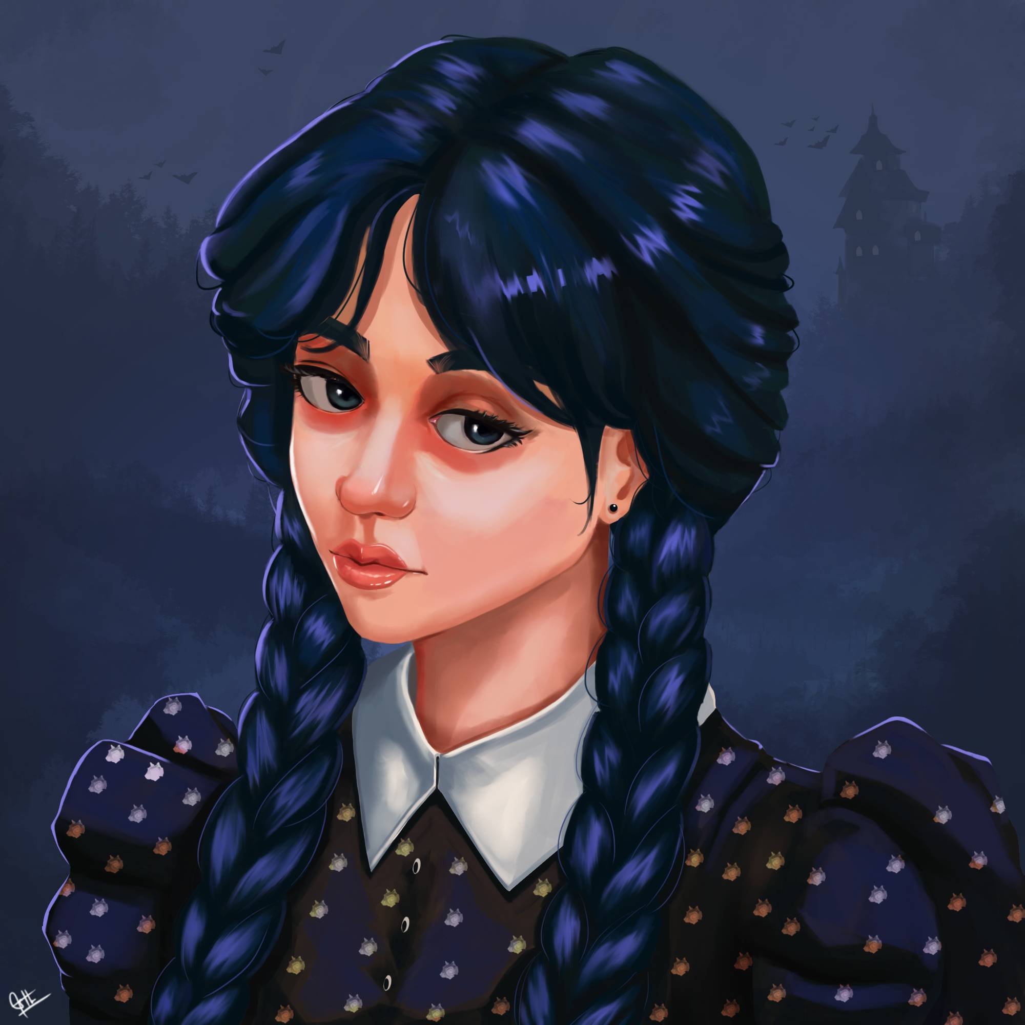 Wednesday Deviantart Wednesday Addams Fanart by SomuKumar on DeviantArt