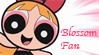 Blossom Fan Stamp by Madame-Kikue