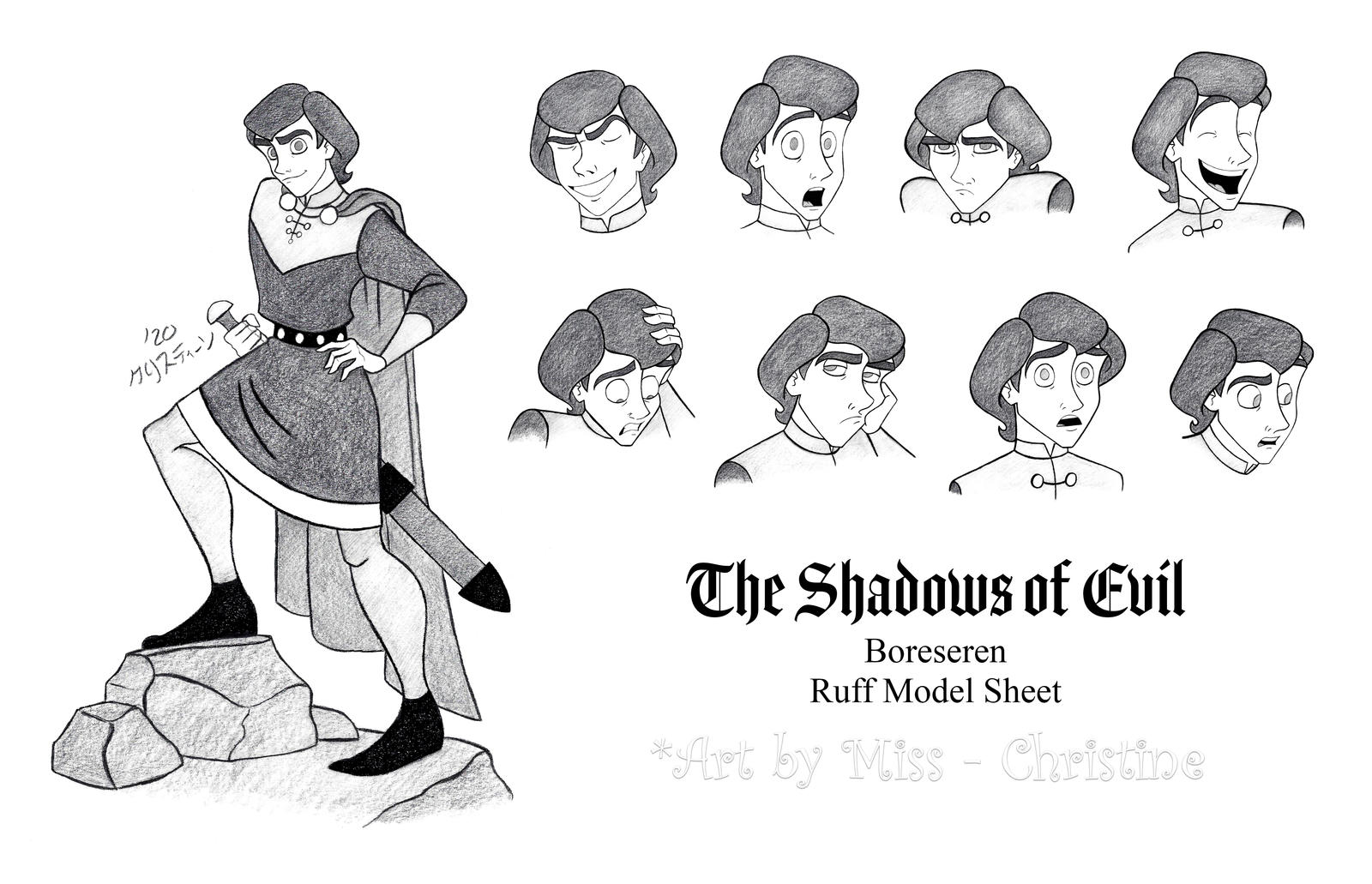 Boreseren Ruff Model Sheet by Madame-Kikue on DeviantArt