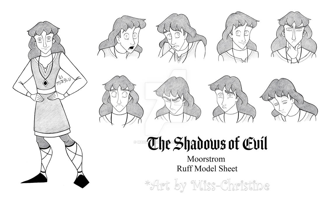 Moorstrom Ruff Model Sheet by Madame-Kikue on DeviantArt