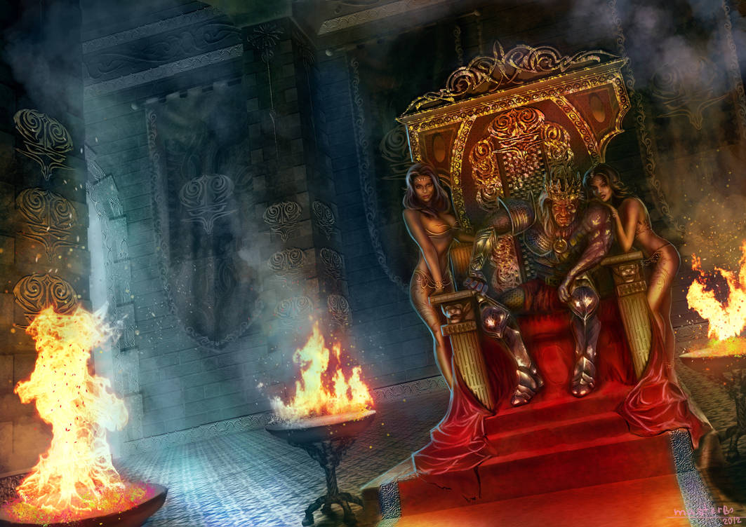 Картинки огонь и вода в храме мага