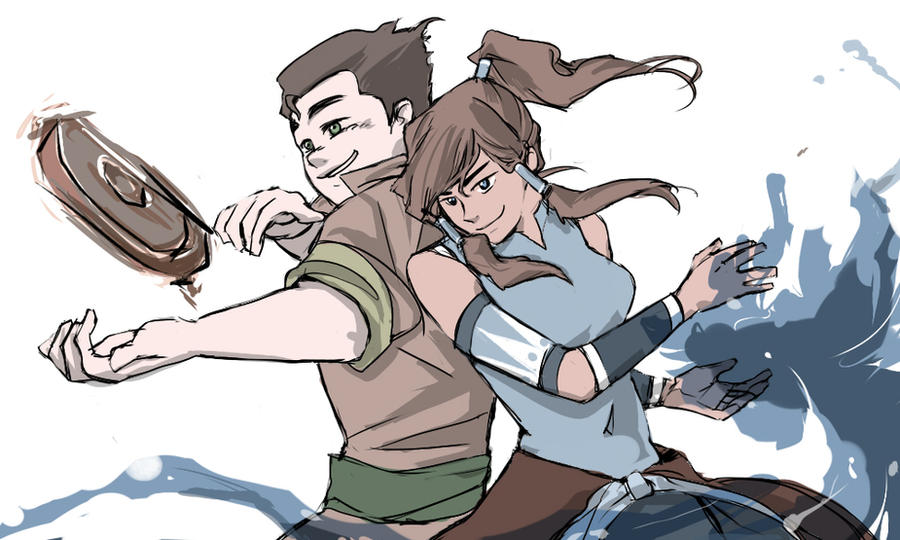 Korra and Bolin