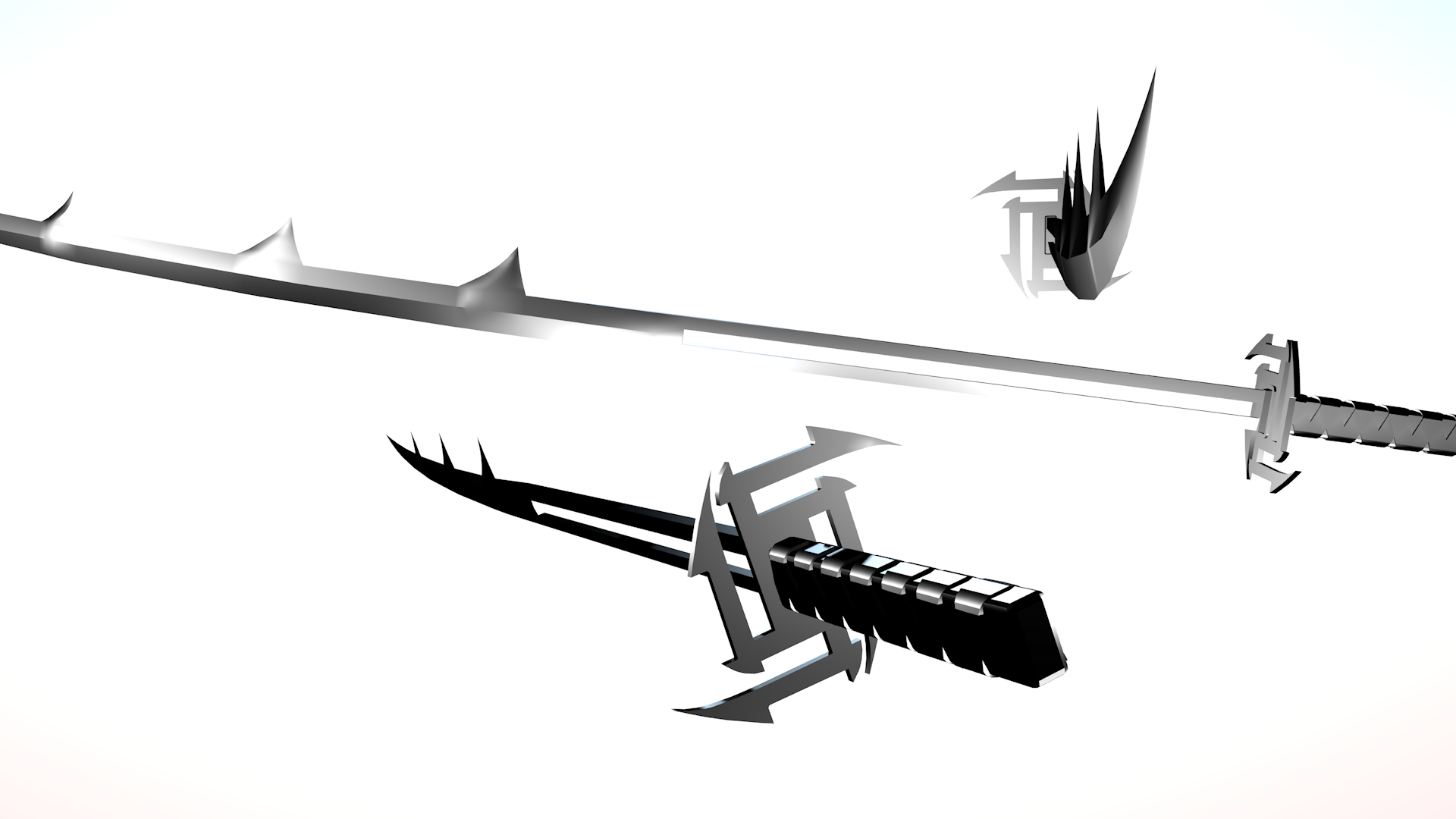 Lego Fullbring bankai Zangetsu (Bleach) - 3D model by Rhys does 3dprinting  on Thangs