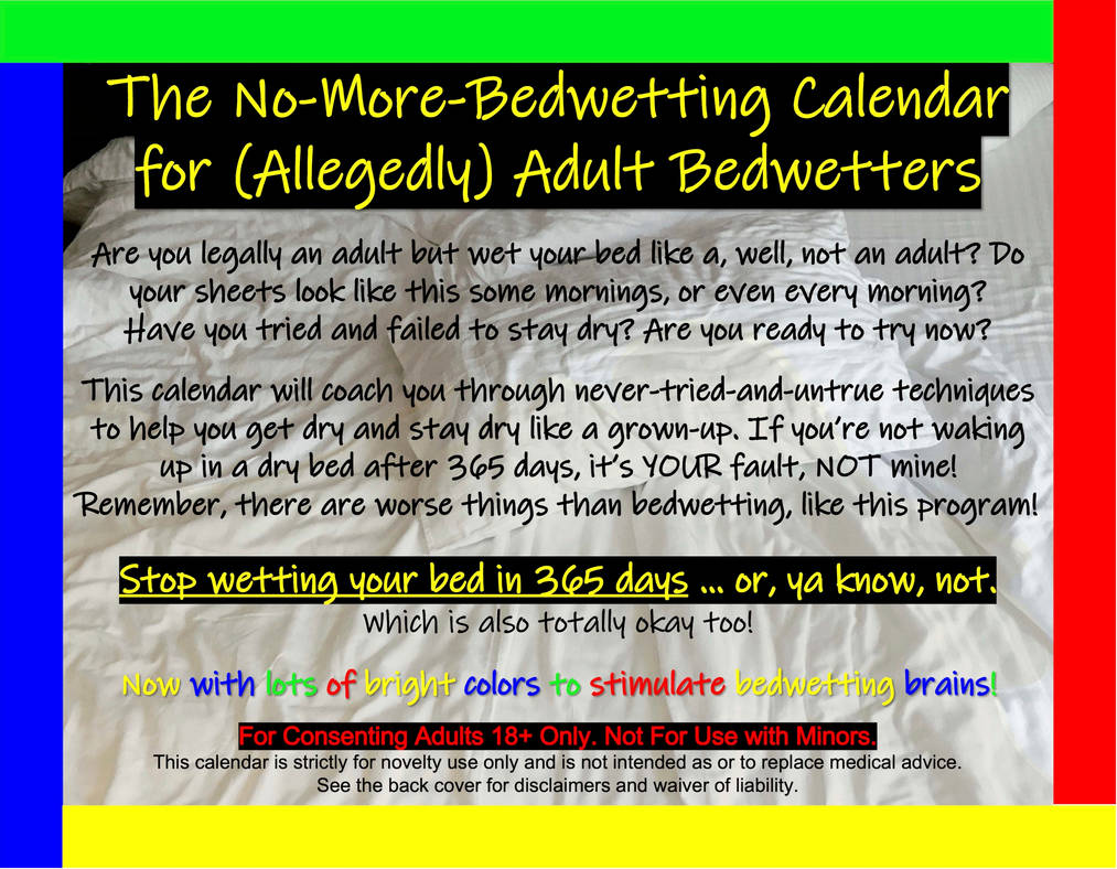 2024 ABDL Bedwetting Calendar is Now for Sale by alexbauthor on