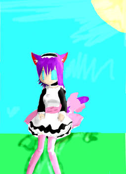 Cat girl maid