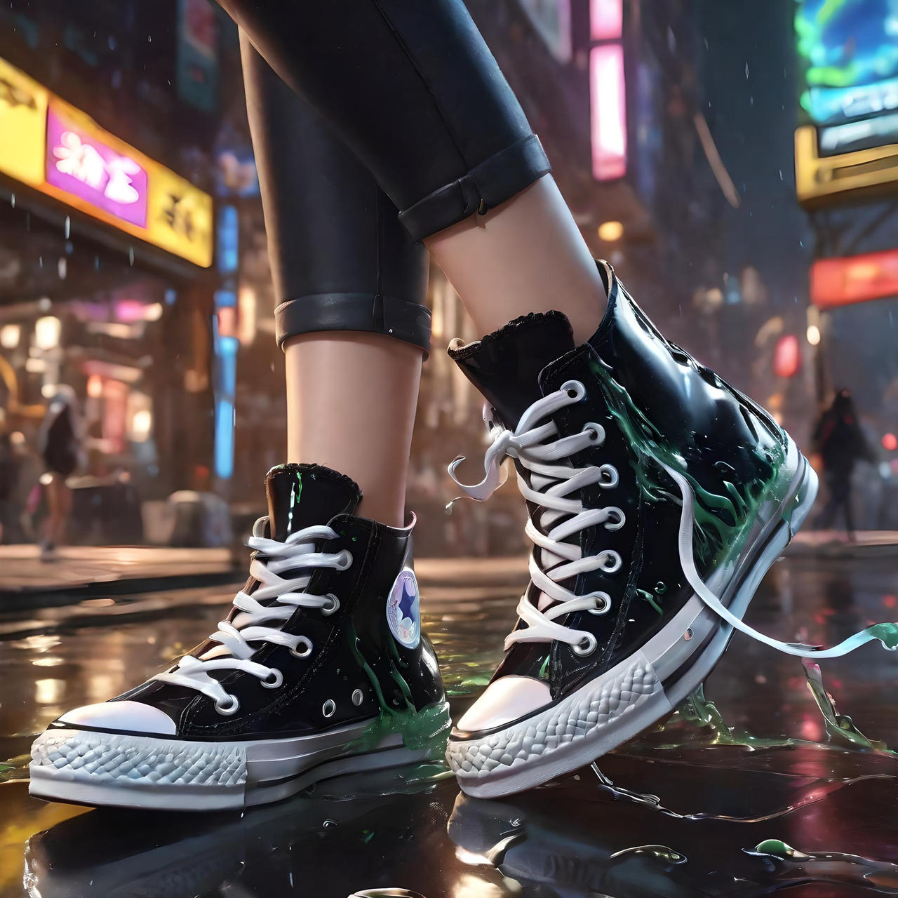 Converse Deviantart Slime and Converse (1) by L00 on DeviantArt