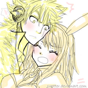 Laxus and Lucy !