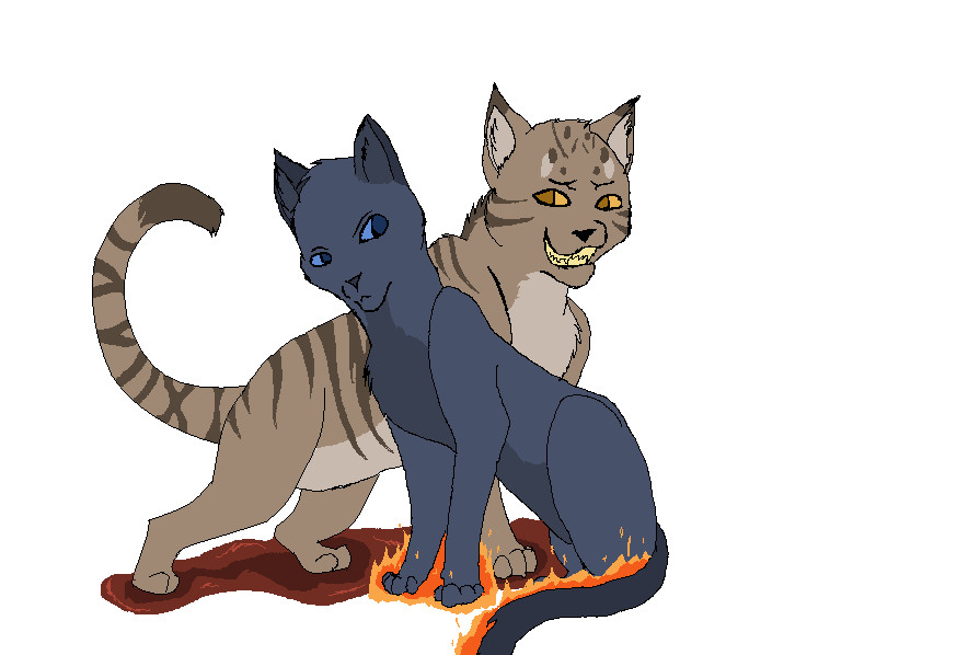 Thistleclaw and Bluefur