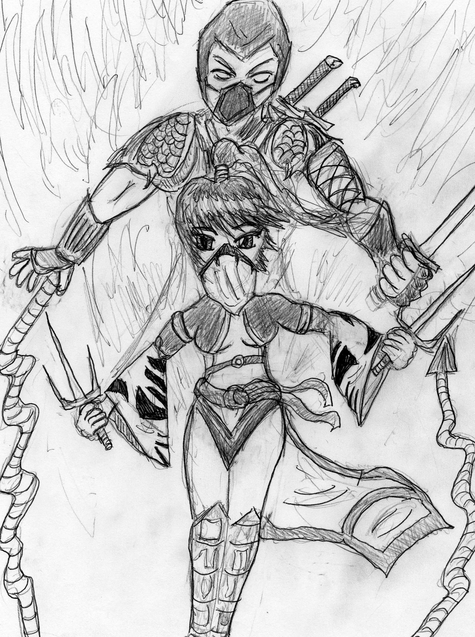 Mortal Kombat sketch