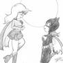 Batgirl vs. Supergirl: Dawn of Cuteness