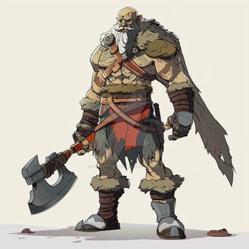 Dwarf With Axe by NekroMooser on DeviantArt