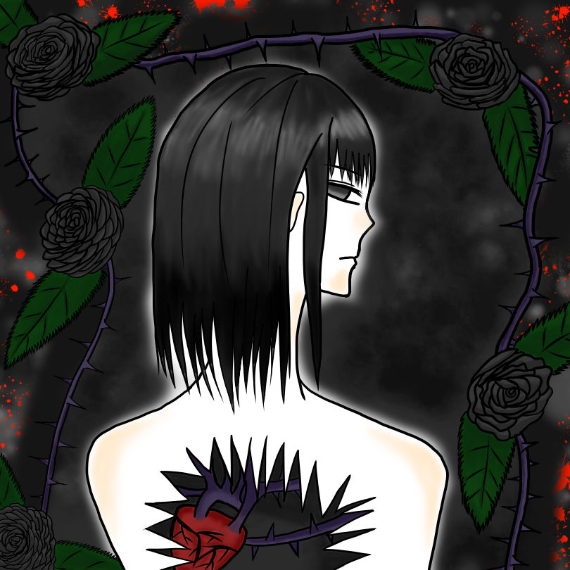 Black Roses One Piece Black roses by Sherine10 on DeviantArt