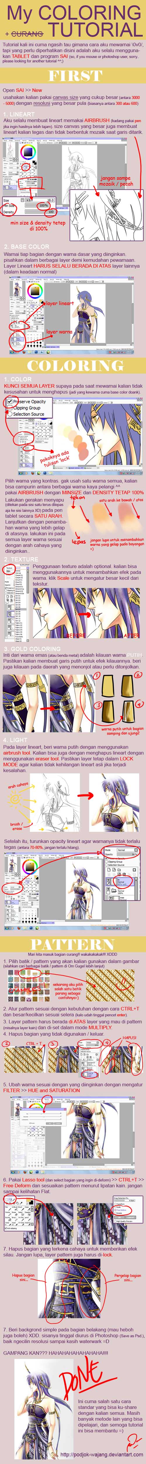 Coloring tutorial