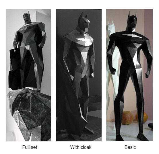 Knight | Paper model sample, painted (three kinds) by thalamix on ...