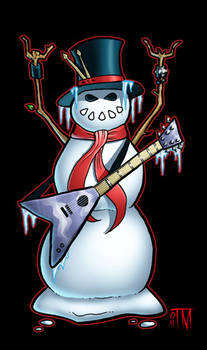 The Snowman of Rock