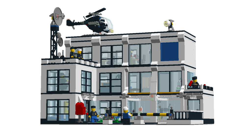 Lego island hotsell police station