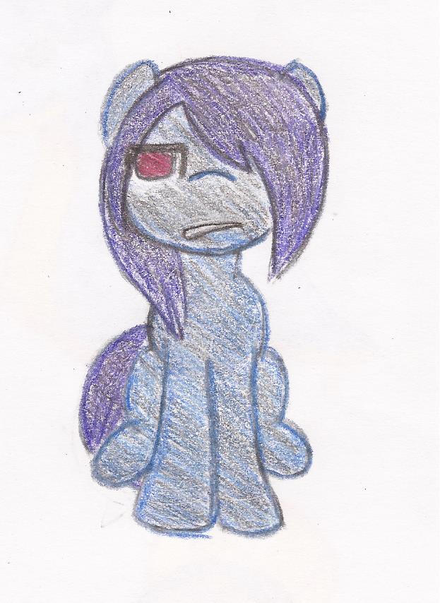 Grumpy Pony by SweetTartBlueberry on DeviantArt