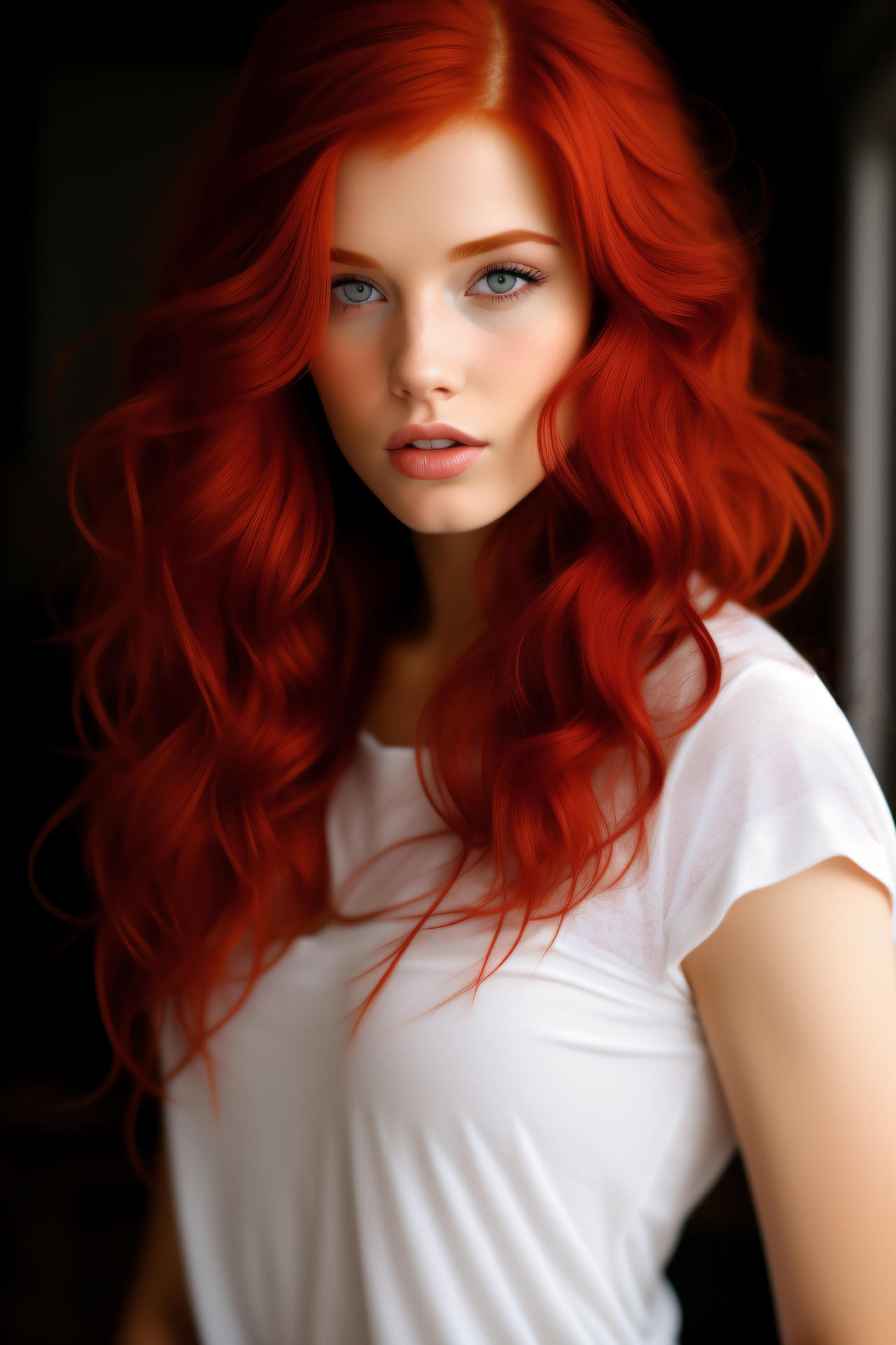 Redhead Model v2 by WinoAI on DeviantArt