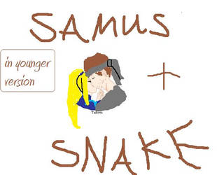 samus + snake in young version