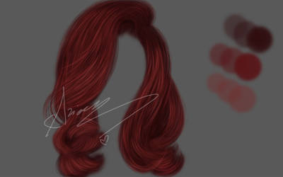 Viola's hair, finished