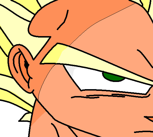Vegeta in MS Paint by vkyle52 on DeviantArt