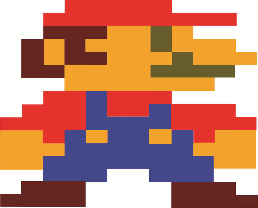 Invincible 8 Bit Mario super mario 8 bits by fernandoreyesl on DeviantArt