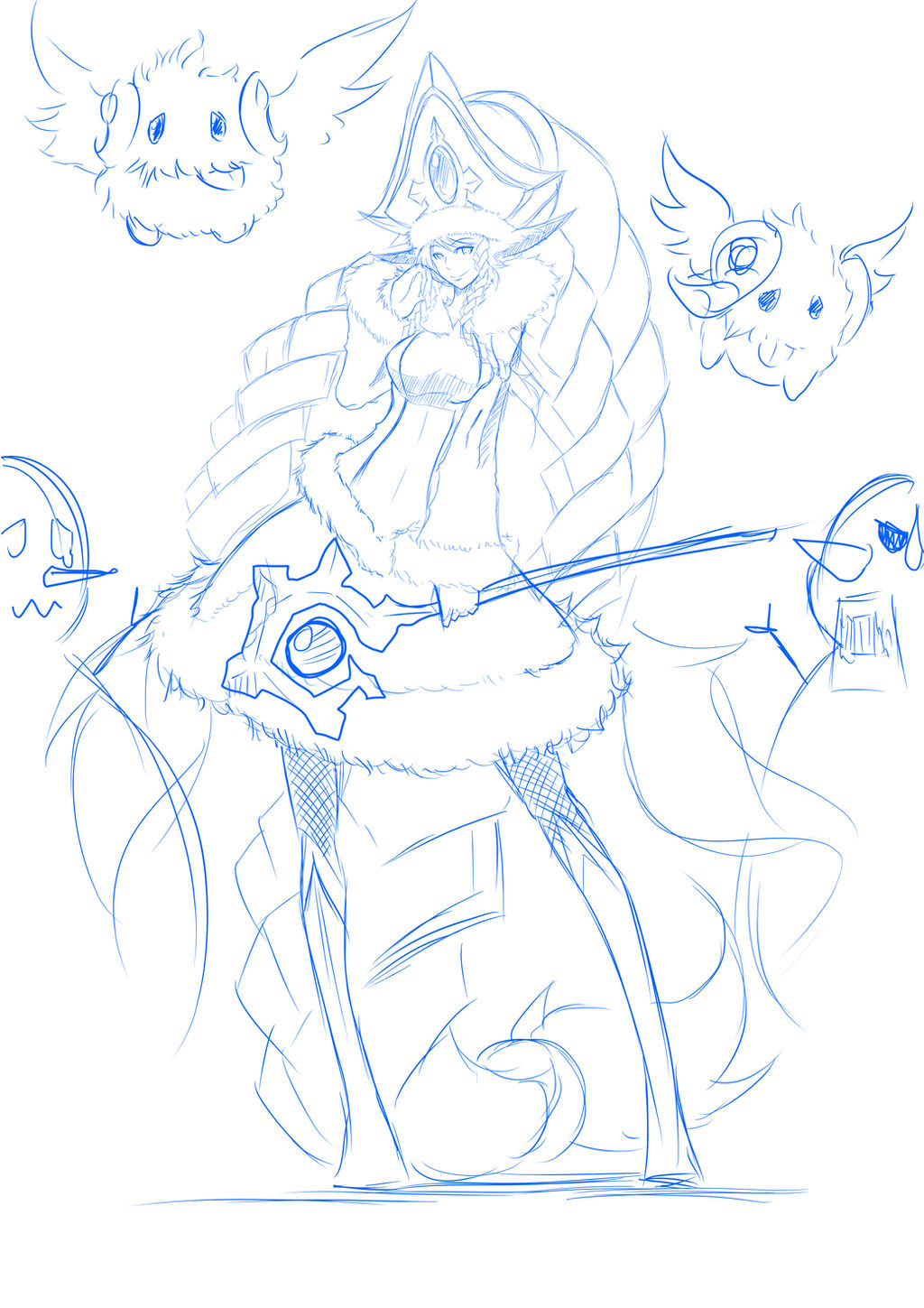 League Of Legends Sketch lulu