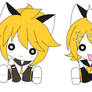 neko mimi switch kagamine rin y len