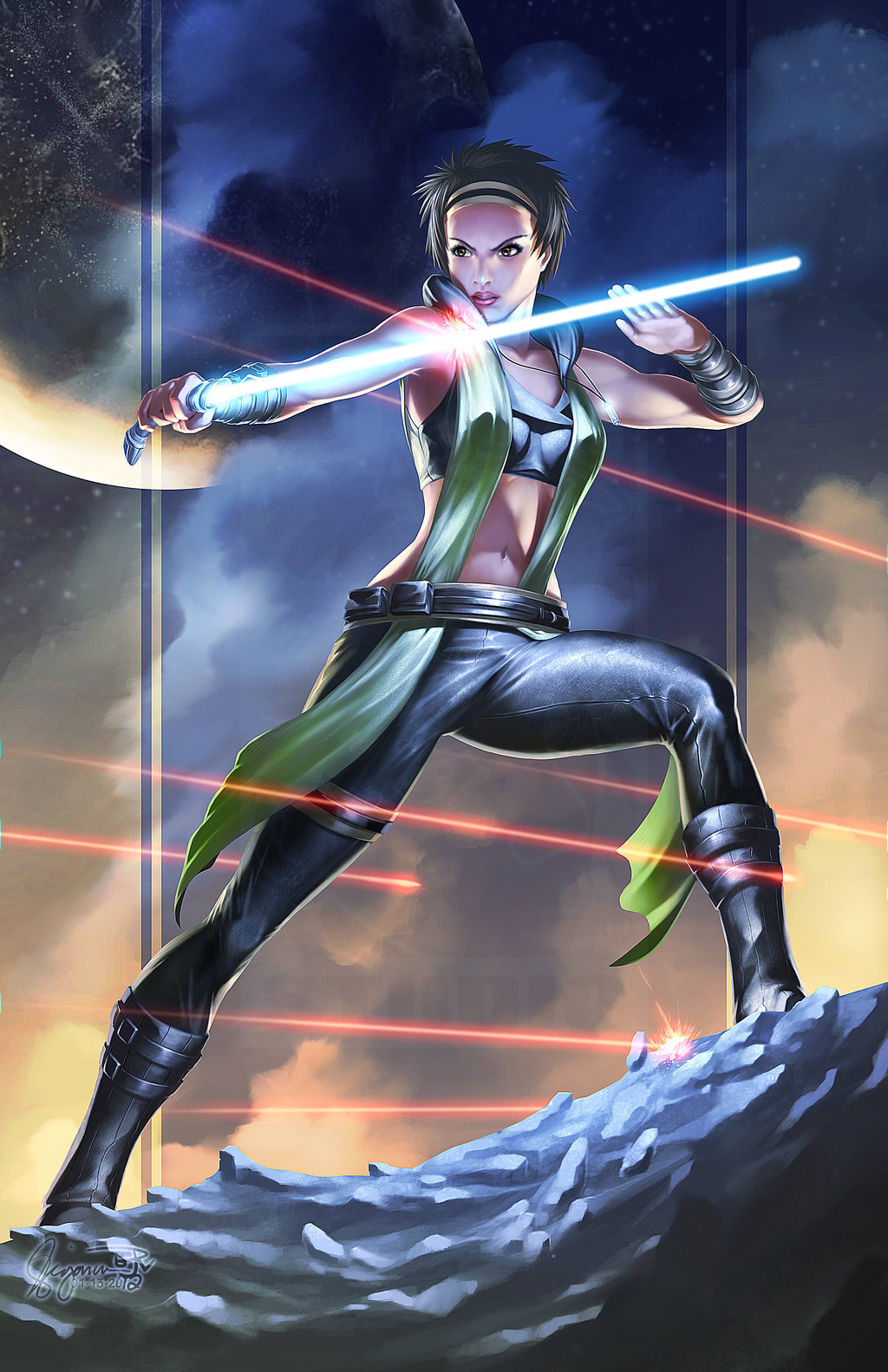 +Star Wars+ Mel'Anctha Omorose Commission