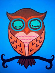 Owl Painting