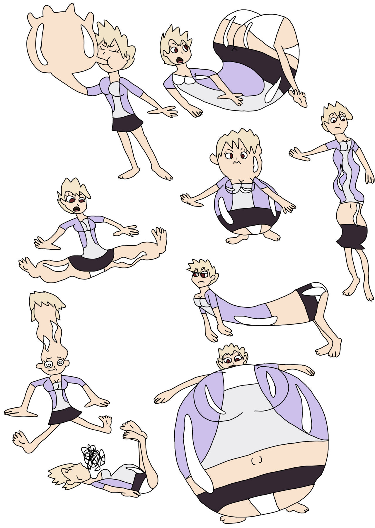 Magic Inflation Mitsuki's Black Magic inflation by EXEGamin on DeviantArt