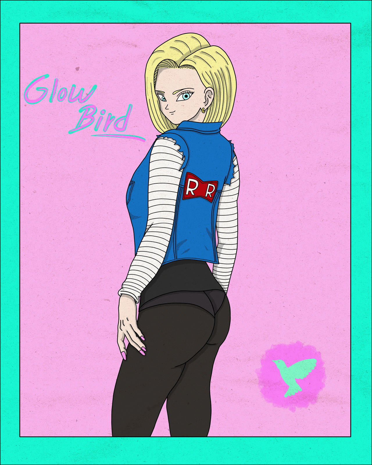 Android 18 4 8 By GlowBirdraw On DeviantArt