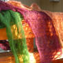 Lace pattern scarves