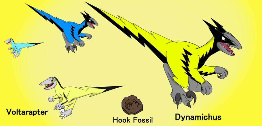 All Rapter Rapter Pokemon by EthanTavitas on DeviantArt