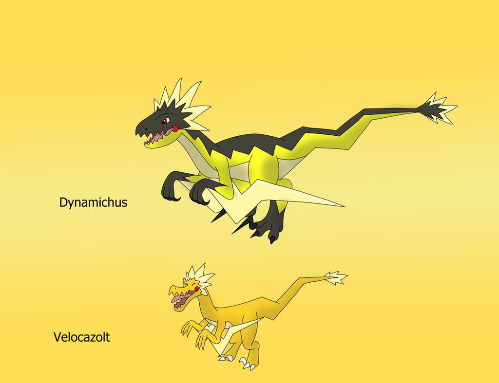 Velozolt Velocazolt and Dynamichus by EthanTavitas on DeviantArt