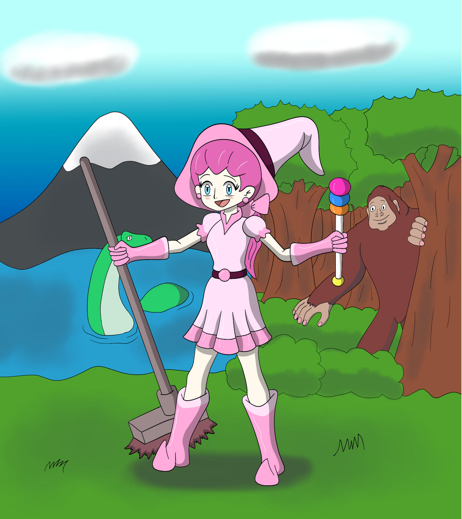 Chole the witch of Cryptids by EthanTavitas on DeviantArt