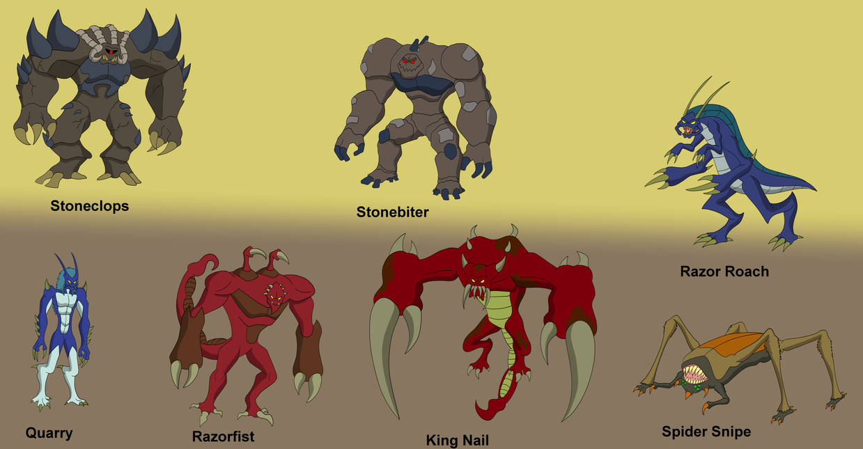 Underground Monsters by EthanTavitas on DeviantArt