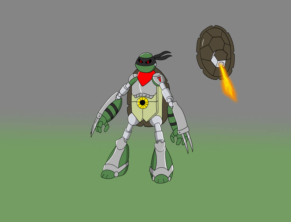 Mech Turtle Shell Mecha Turtle by EthanTavitas on DeviantArt
