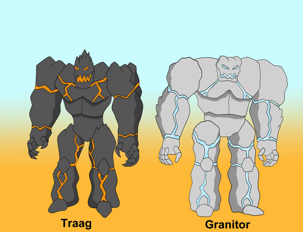 Granitor Traag and Granitor by EthanTavitas on DeviantArt