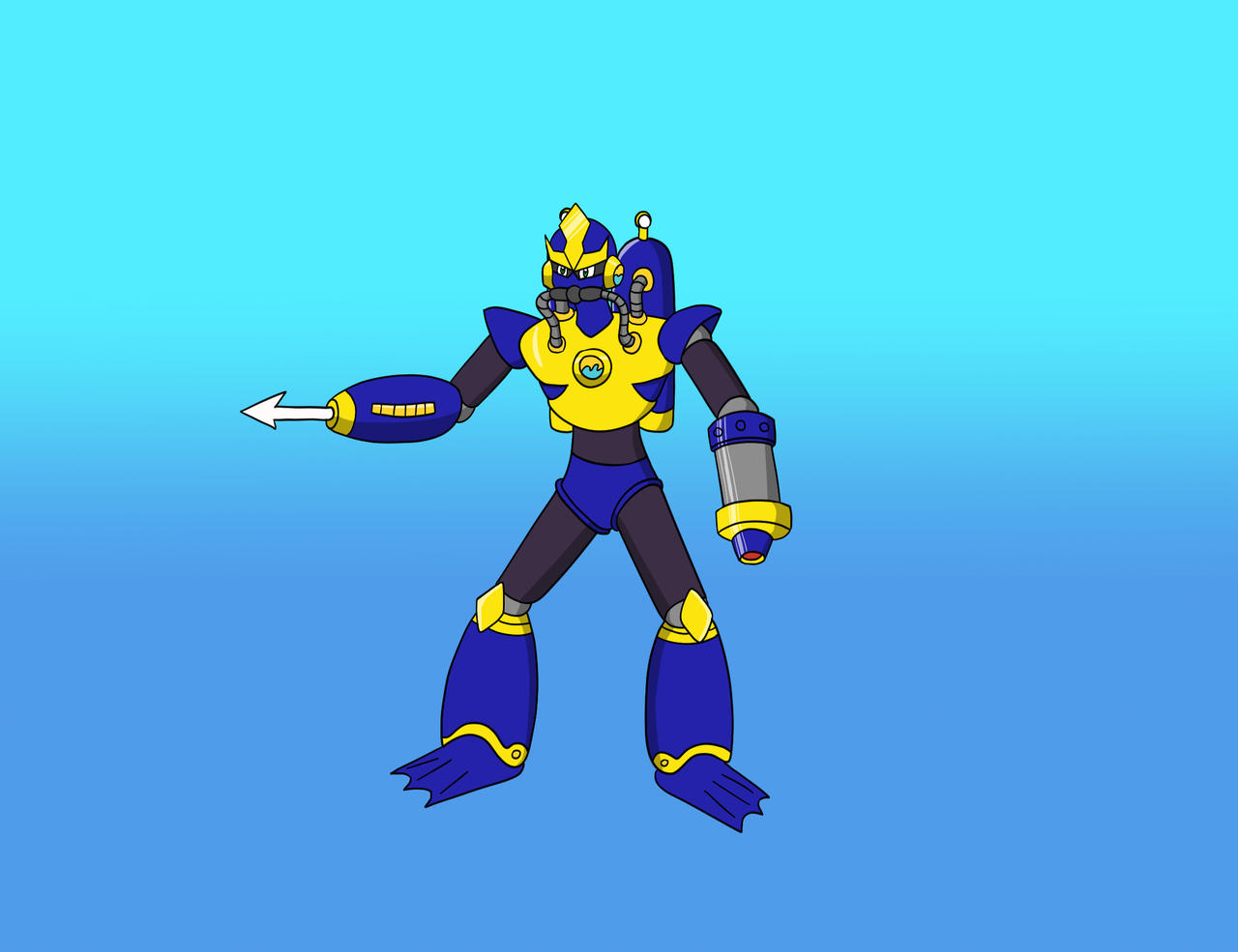 Wave Man by EthanTavitas on DeviantArt