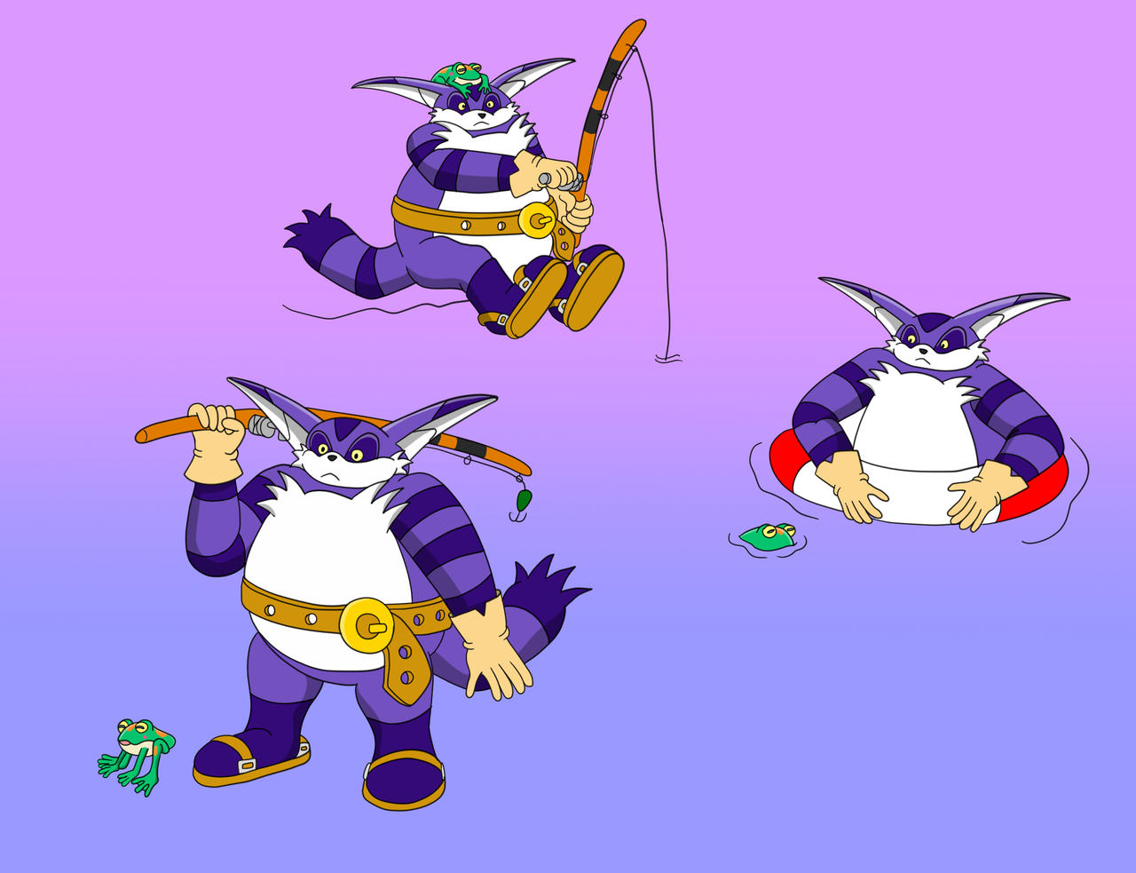 Big the cat by EthanTavitas on DeviantArt