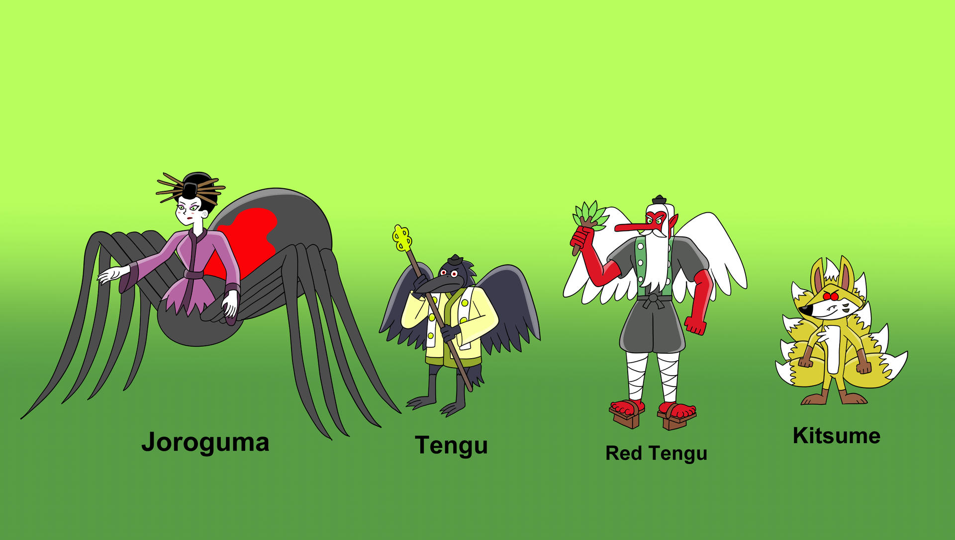 More Yo kai Butch Hartmen style by EthanTavitas on DeviantArt